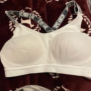 Vs white sports bra